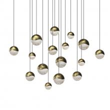 Sonneman 2923.14-AST - 16-Light Square Assorted Pendant