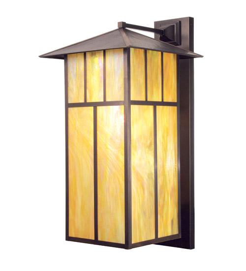 20"W Seneca Double Bar Mission Wall Sconce