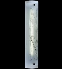 Meyda Green 116071 - 5"W Twigs Fused Glass Wall Sconce