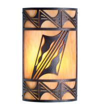 Meyda Green 120198 - 12" Wide San Tan Wall Sconce