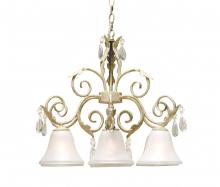 Meyda Green 120982 - 24" Wide Cherise 6 Light Chandelier