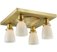 Meyda Green 123313 - 15"Sq Alcove 4 LT Flushmount