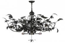 Meyda Green 144580 - 52" Wide Greenbriar Oak Inverted Pendant Hardware
