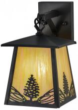 Meyda Green 150784 - 7"W Mountain Pine Hanging Wall Sconce