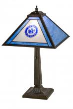 Meyda Green 180387 - 22"H Personalized State Trooper Table Lamp