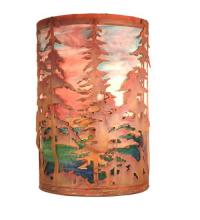 Meyda Green 19735 - 12" Wide Tall Pines Wall Sconce