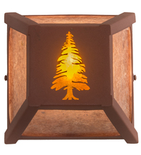 Meyda Green 213699 - 7" Wide Tall Pines Wall Sconce
