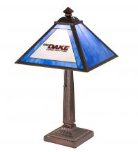 Meyda Green 219517 - 23" High Personalized Mission Table Lamp