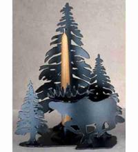Meyda Green 22361 - Moose on the Loose Candle Holder
