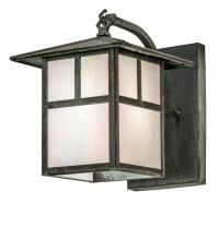 Meyda Green 235141 - 9" Wide Seneca "T" Mission Curved Arm Wall Sconce