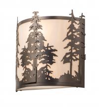 Meyda Green 240270 - 12" Wide Tall Pines Wall Sconce