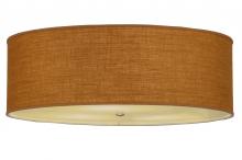 Meyda Green 250159 - 36" Wide Cilindro Textrene Flushmount