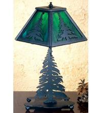 Meyda Green 31402 - 14"H Tall Pines Accent Lamp
