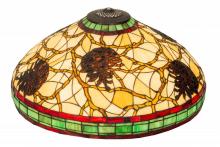 Meyda Green 40352 - 22"W Pinecone Shade