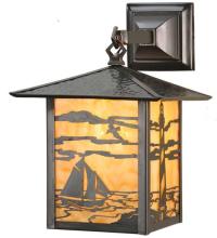 Meyda Green 63590 - 9"W Seneca Lighthouse Hanging Wall Sconce