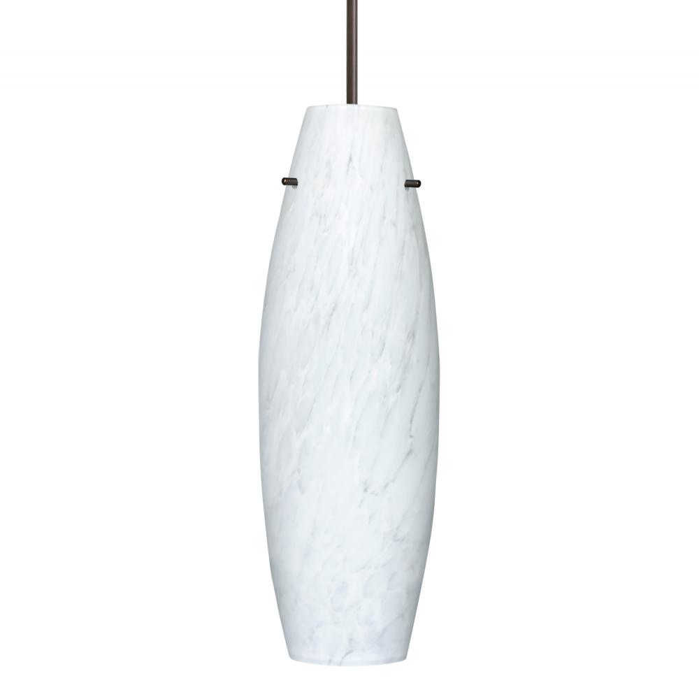 Besa Pendant Suzi 18 Bronze Carrera 1x150W Medium Base A21, 15Ft. Cord