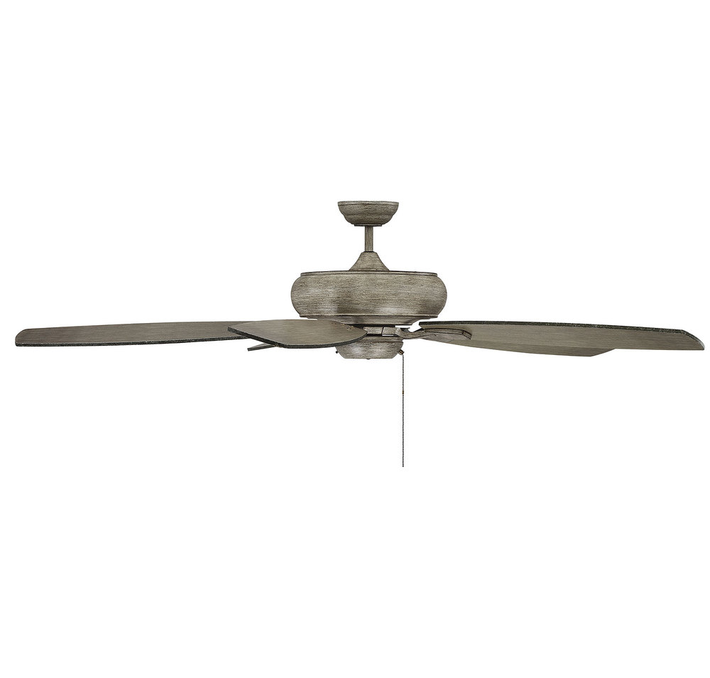 Wind Star 68" Ceiling Fan in Aged Wood