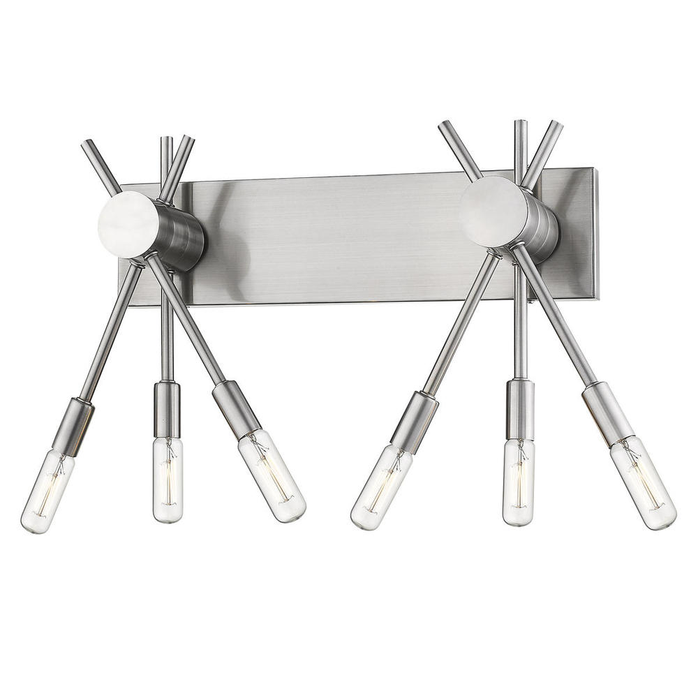 2x60W Bath/vanity Light w/ Polished Nickel Finish