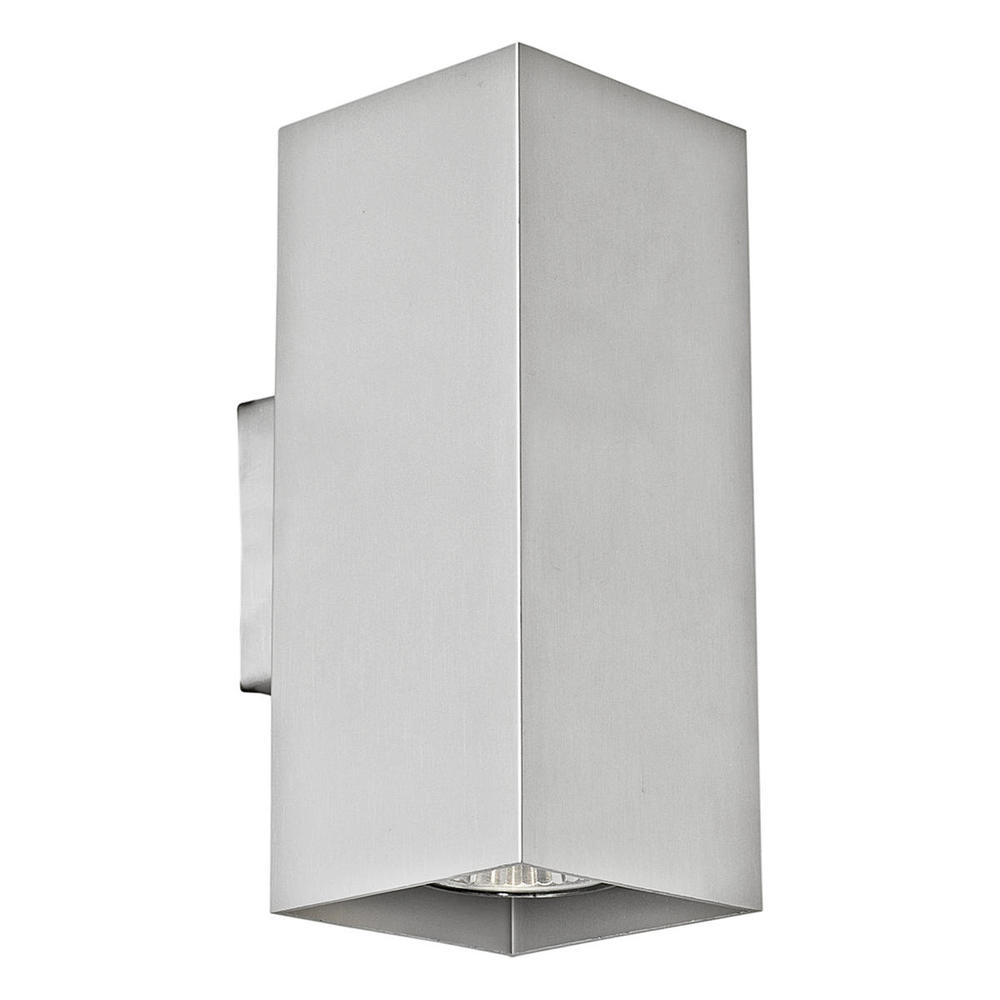 2 LT Wall Light with Aluminum Finish