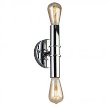 Eglo 204466A - 2 LT Open Bulb Bath/Vanity Light w/ Chrome Finish