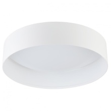 Eglo 205627A - 1 LT Integrated LED Ceiling Light w/ White Finish & White Acrylic Shade