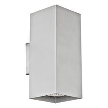 Eglo 87019A - 2 LT Wall Light with Aluminum Finish