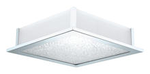 Eglo 92714A - 5 LT Ceiling Light w/ Chrome Finish & Clear Glass Shade w/ Clear Glass Crystal Stones