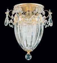 Schonbek 1870 1239-211 - Bagatelle 1 Light 120V Semi-Flush Mount in Aurelia with Heritage Handcut Crystal