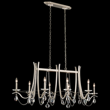 Schonbek 1870 VA8436N-51H - Vesca 8 Light 120V Chandelier in Black with Clear Heritage Handcut Crystal