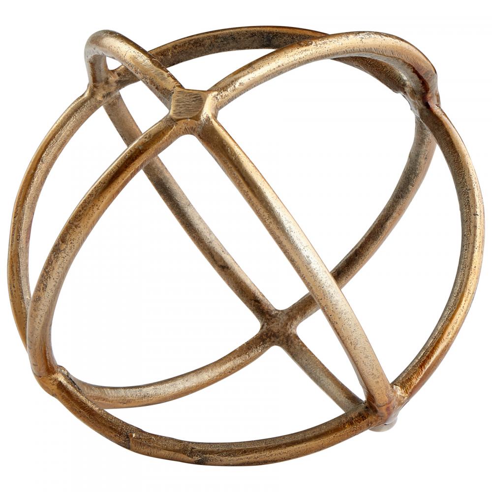 Jacks In Orbit Sphere Gold - Large