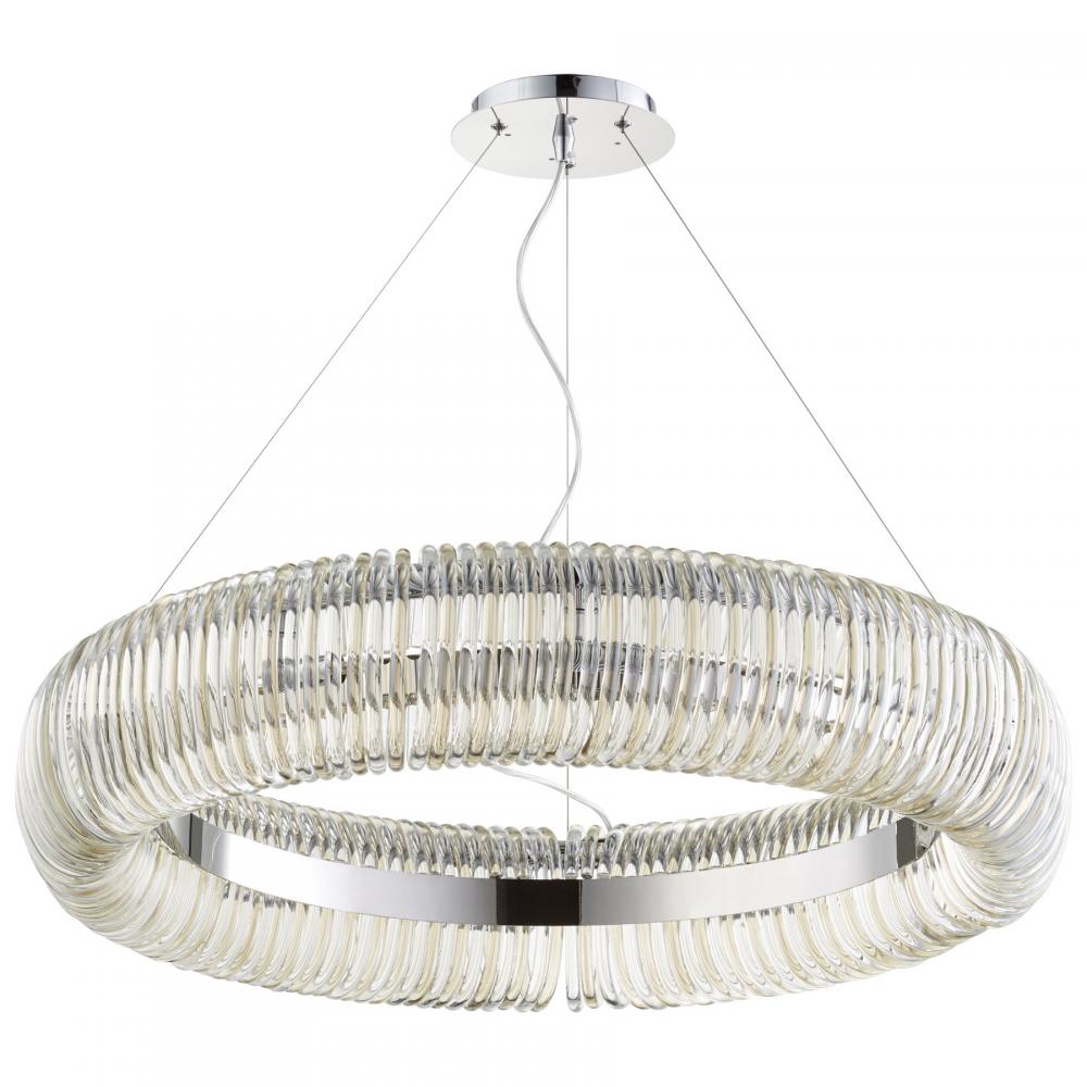 Beaming Around Pendant Chrome - Large