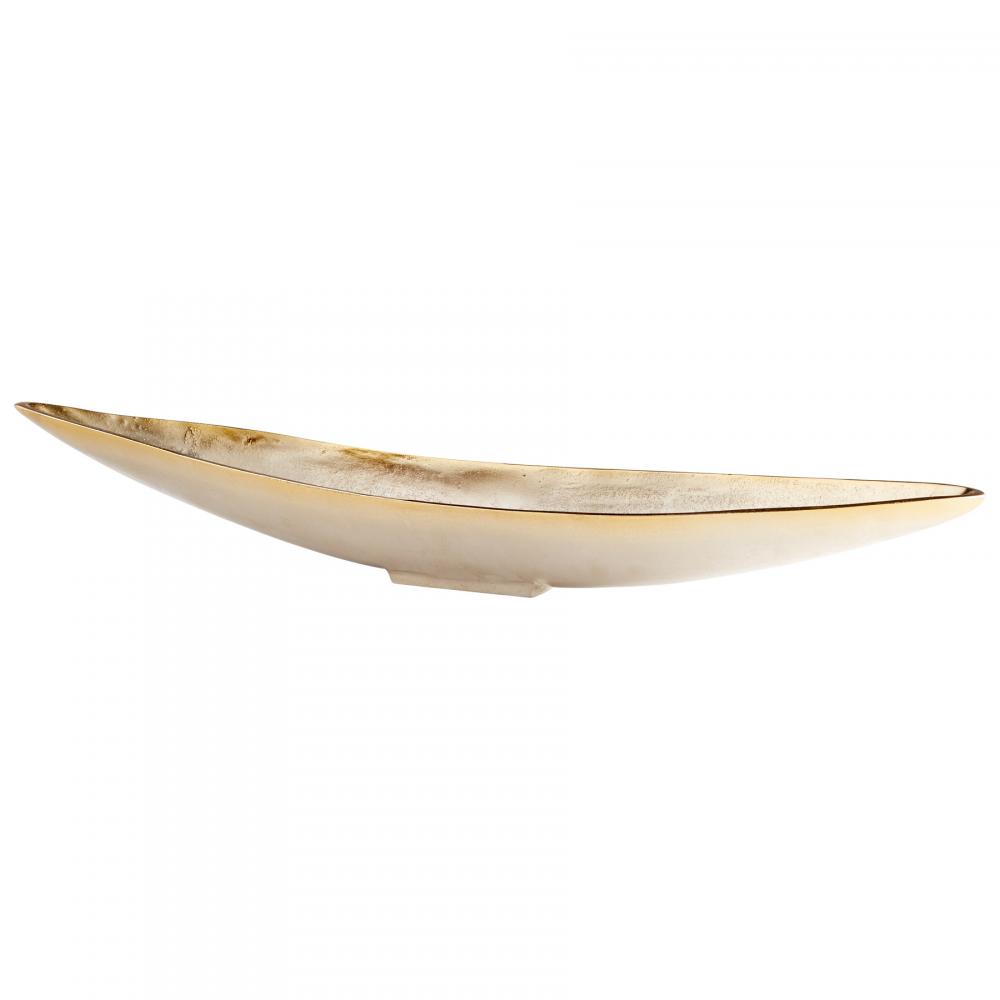Venezia Tray Rough Nickel And Gold - Small