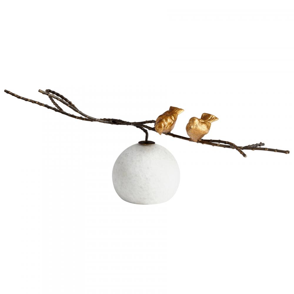 Finches Sculpture Gold