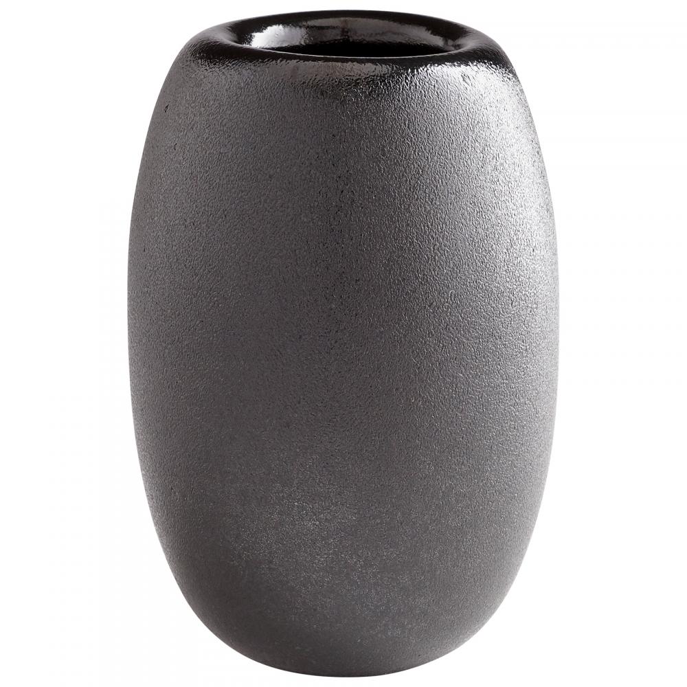 Round Hylidea Vase Black - Large