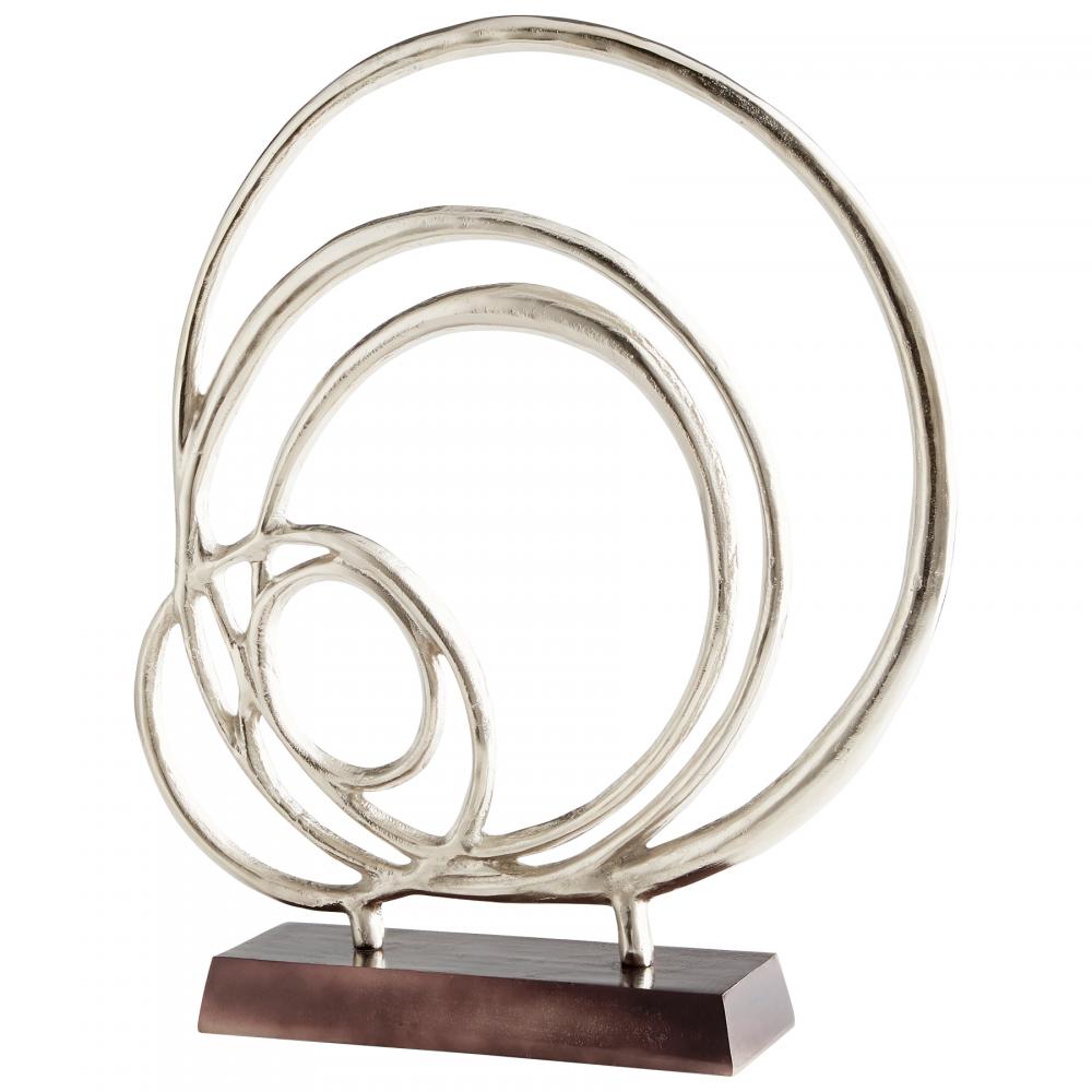 Lipsice Sculpture Nickel And Black