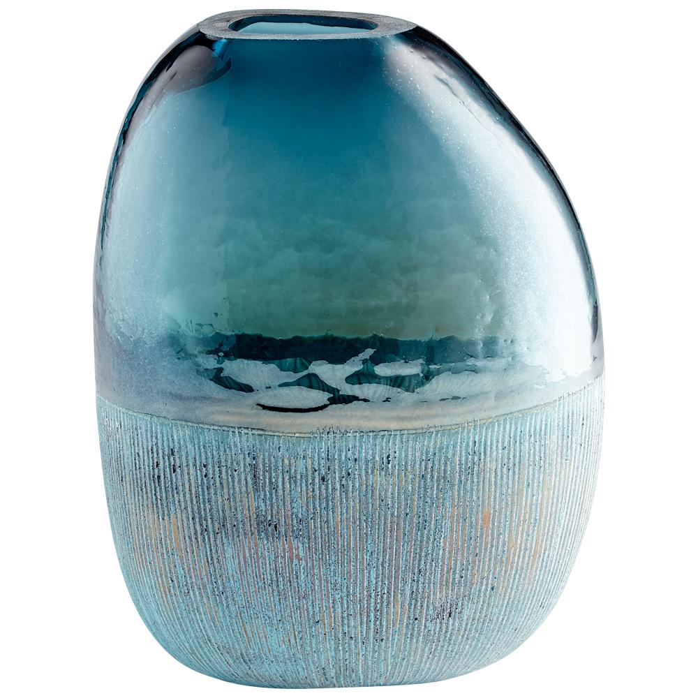 Cape Caspian Vase Blue - Large