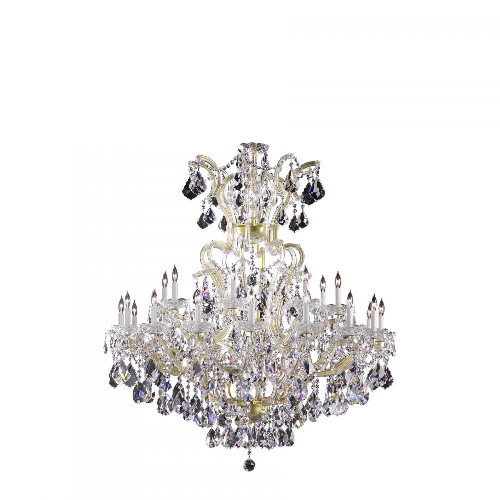 Twenty Five Light Stg Up Chandelier