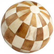 Cyan Designs 08049 - Hopscotch Sphere Natural And Brown