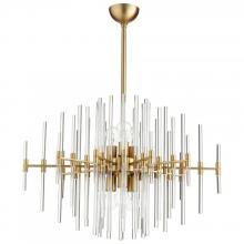 Cyan Designs 09225 - Quebec Pendant Aged Brass - Wide