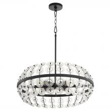 Cyan Designs 11957 - Selena 4 Light Pendant Matte Black