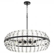 Cyan Designs 11958 - Selena 6 Light Pendant Matte Black