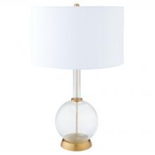 Cyan Designs 12229 - Bulles Table Lamp Clear Brass White