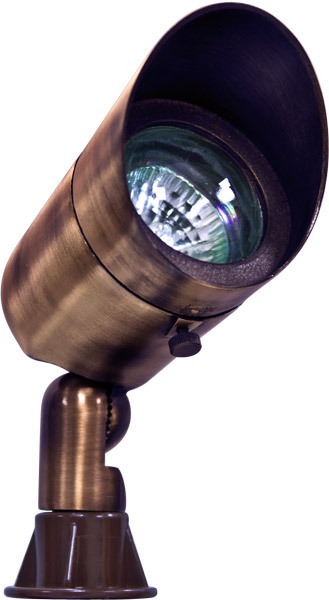 CAST BRASS SPOT LIGHT 7W LED MR16 12V