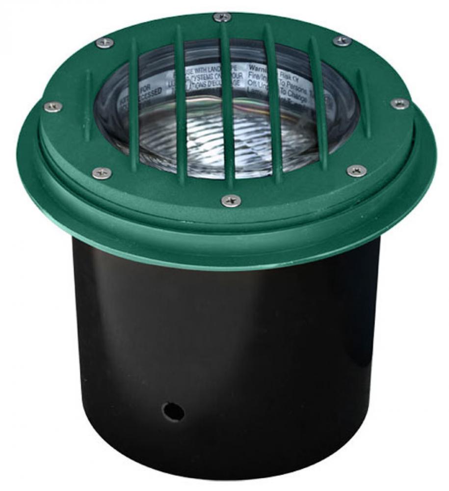 WELL LIGHT W/GRILL W/SLV 6W LED PAR36 12V