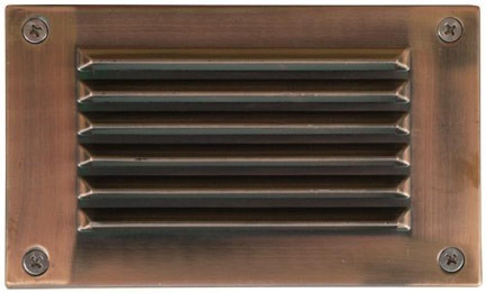 STEP LIGHT LOUVERED COVER 20W JC 12V