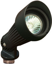 Dabmar LV203-LED3-B - HOODED MINI SPOT LIGHT 3W LED MR16 12V