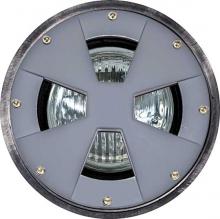 Dabmar LV307-LED14-GY-SLV - WELL LIGHT W/DRIVEOVER CVR W/ SLV 14W LED AR-111 12V