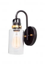 Maxim 30170CLBZGLD - Magnolia-Wall Sconce