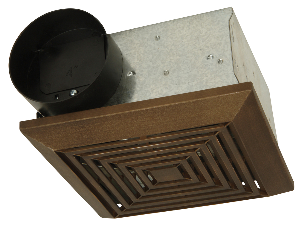 50 CFM Bathroom Exhaust Fan - Bronze