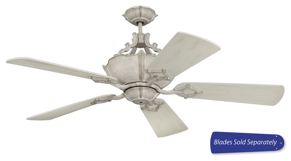 Wellington XL 52" Ceiling Fan in French White (Blades Sold Separately)
